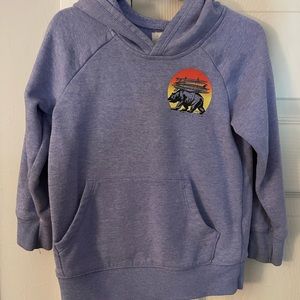 Old Navy Toddler 3T Hoodie California Surfer Bear